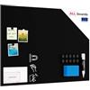ALLboards Lavagna magnetica per gesso SLIMboard senza cornice 90x60 cm + GRATIS