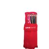 Poolover. Astuccio Tinta Unita a Rotolo Completo Colore Rosso 40x19 cm