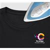 CrisPhy 20 etichette con il tuo logo personalizzato per abbigliamento, varie taglie, logo per abbigliamento da lavoro, logo personalizzato, termoadesive