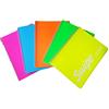 SWIPE MAXI QUADERNO SPIRALATO COPERTINA PPL CON FOGLI 4 BUCHI E TRATTEGGIO PER STACCARLO - QUADRETTI 5MM