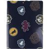 CERDÁ LIFE's LITTLE MOMENTS - Carpeta Escolar Niña de Harry Potter con 3 Solapas Flexibles, Cierre con Gomas Elásticas y Tapa Dura Idónea para Documentos A4 - Licencia Oficial Warner Bros, 2700000259