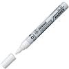Generico Confezione da 12 pennarello marcatore indelebile SNOWMAN paint marker smalto punta tonda BIANCO