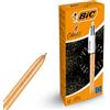 DLM Direct BIC - Confezione da 12 penne a 4 colori color champagne, retrattili, design a fusto in oro satinato, con quattro inchiostri vivaci assortiti, penne multicolori, tutto in uno, per scuola, ufficio e