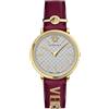 Versace Orologio analogico digitale automatico da donna, con cinturino S0373526, multicolore, cinghia