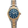Lorenz Ginevra 28190FF - Orologio elegante da donna - Orologio al quarzo con cassa e cinturino in acciaio bicolore