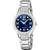LOTUS Orologio Donna Analogico in Acciaio Inossidabile 316l Argentato | Movimento al Quarzo, Vetro Minerale ad Alta Resistenza, Impermeabile 5 ATM, Special Prices 18910/4