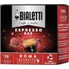 Generico Caffé per macchine Bialetti miscela ROMA - 216 Capsule in Alluminio Mokespresso Formato Convenienza *
