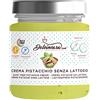 Dolcincasa.com Dolcincasa-Crema Senza Lattosio Spalmabile Pronta all'uso Confezione da 200g Crema per Farcitura Senza Lattosio e Glutine (Crema Pistacchio)