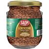 REPLOOD 6 Pezzi Saom Lenticchie Lessate Scottate al Vapore in Vetro 560gr Tot 3360gr
