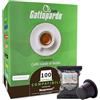 Caffetti 200 Capsule di Caffè compatibili con Nespresso Gattopardo Miscela Dakar | Aroma, Gusto Intenso e Deciso | Espresso Monodose, Sapore Italiano