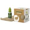 Biokom Trendafilov Kit per la preparazione del formaggio 20 ml, panno liquido per caglio e formaggio e ricetta per formaggio feta - scacchi naturali fatti in casa - Mozzarella, Halloumi