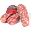 Wolf, Salsiccia di Sauris, 3 pezzi, Leggera Affumicatura con Legno di Faggio, Carne di Suino Accuratamente Selezionata, Senza Glutine, Sottovuoto, 230 g (min. netto garantito)