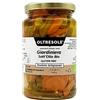 Oltresole - Giardiniera di verdure sottolio Biologica 340 g - mix di verdure bio italiane gluten free, contiene carote sedano cavolfiore melanzane peperoni fagiolini finocchi, perfetto come antipasto