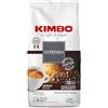 Kimbo Caffè in Grani - 4 Pack da 1 kg - Miscela Intenso, Note di Pan Tostato e Spezie, Intensità 12/13, Tostatura Media