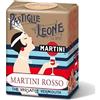 Pastiglie Leone MARTINI ROSSO | Le mitiche Pastiglie al Martini Rosso hanno un'equilibrata nota amaricante che ricorda gli antichi gusti digestivi | Confezione da 10 Astucci tascabili da 30g