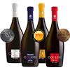 Collesi Birra Artigianale Collesi - Confezione Degustazione 4 Birre - IPA, Rossa, Bionda, Blanche - Confezione da 4 Bottiglie - 500 ml