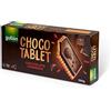 CAIYA Gullon Choco Tablet Biscotti Croccanti Ricoperti con Strato di Cioccolato Fondente 150g