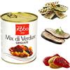 ROBO GR 780 MIX DI VERDURE GRIGLIATE PEPERONI ROSSI E GIALLI, ZUCCHINE E MELANZANE