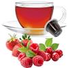 Kickkick 10 Capsule Tisana Relax Frutti Rossi Digestiva con Karkadè Compatibile con Nespresso - Infuso Naturale senza Zucchero