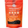 52USA Boba Tapioca Perla Sapore Di Zucchero Nero Fresco Bubble Tea Perla, 250 g, Perla di Tapioca Nera per Bolle, Pronto in 5 minuti (1 pezzo)