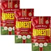Yerbox Yerba Mate Tè Tradizionale 1.5kg (500g x 3) + Campione Regalo (40g):, senza zucchero | Argentina