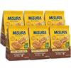 CAIYA 6X Misura Multicereale Biscotti con Farina Integrale, Farro, Mais e Avena Ricchi di Fibre 330g