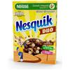 CAIYA Nesquik Duo Cereali Integrali Palline Doppio Gusto al Cacao e Cioccolato Bianco 325g