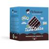Mr. Sciocco Mini Tavolette Cioccolato extra fondente 71% - Cubo x 12 pz, Senza Glutine, Senza Latte, Senza Lattosio, Senza Soia, Vegan