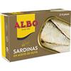 ALBO Sardinas En Aceite de Oliva Albo 85g (Sin Glúten)