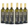 ALTERNATIVA Bianco Dry Analcolico 0.0% - 6 Bottiglie da 750ml Alcool Free | Dealcolato Italiano Senza Alcol - Ideale per Celebrazioni e Regali