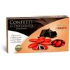 Generico Crispo Confetti ROSSI al Cioccolato Fondente Ricoperti da un Croccante Guscio di Zucchero 1kg