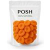 POSH Albicocche secche naturali arancio pezzi di frutta per snack musli cottura