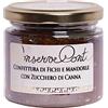 Conserve Conti - Confettura di Fichi e Mandorle con zucchero di canna - 3 vasi da ml. 212/570 g produzione artigianale siciliana