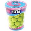 Fini Tennis Ball Gomme da Masticare con Ripieno Gusto Limone Barattolo da 200 gr