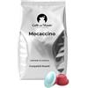 Caffè dal Mondo 100 Capsule compatibili con Bialetti - Bevande Caffè dal Mondo - Natura dal Mondo (Mocaccino)