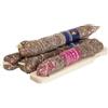 Tomassoni SALAME LACRIMELLO con Vino Lacrima di Morro D'Alba | Senza Glutine e Senza Lattosio | Prodotto Artigianale 100% Italiano | Specialità Gourmet Marchigiana | Trancio Sottovuoto 350g