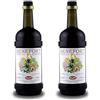 Italian Food Direct Alpe Benefort Amaro 700 ml Valle d'Aosta - Confezione da 2 bottiglie - Grado alcolico 38% vol. Valle d'Aosta