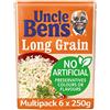 UNCLE BEN'S 3102046031 GrocerylLand Express Long Grain di Zio Ben Rice 250G (Confezione da 6)