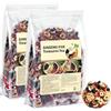 zoocco Ginseng Five Treasure Tea, Energy & Daily Balance, for Daily Wellness, Mulberry, Goji Berry, Red Date (2pc)