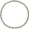 eleewoo Personalised Initial Choker Necklace for Women Magnetic Clasp, Collana Pietre Naturali Ametista Ossidiana Corniola Turchese Occhio di Tigre Tormalina Acciaio Inox Regalo 50cm