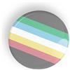 Generic Disabilità - Nuovo Pride Flag, Bandiera dell'orgoglio perno o calamita da frigo LGBT LGBTQ LGBTQI LGBTQIA