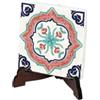 Albalù Bomboniera Segnaposto Maiolica Giglio in Ceramica con Cavalletto 5x5 cm - Segnaposto Matrimonio Idea Regalo Made in Italy