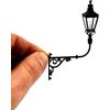 Handmade Generico Lampione da Parete per presepi e diorami con microlampada 12V - DL170 (3x5 cm)
