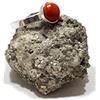 Generic Anello Argento 925 Pietra Naturale Diaspro Rosso - Forza, Energia Vitale, Protezione - Gioiello Donna - Regalo Originale Donna - Argento e Pietre Naturali - Anello con Pietra Rossa Fatto a Mano