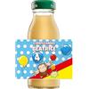 Handmade 1 pezzo Adesivi personalizzati Succhi di frutta, Compleanno, 80x55mm, nascita, battesimo, george, party kit, bottiglia, etichette (ANM-05-BOT)