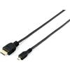 Equip Cavo hdmi Equip High Speed Ethernet HDMI(Typ A)->microHDMI(S/S) [119308]