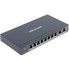 Hikvision Switch Hikvision DS-3E0310P-E/M Non gestita 10 porte Gigabit RJ45 10/100 Nero [301803223]