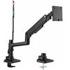 Kensington Supporto per monitor Kensington singolo Braccio regolabile con molla a gas supporto per PC Nero [K58273WW]