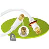 PerfectHD Perfect Cavo satellitare, cavo antenna, cavo coassiale, da spina F a spina F, 1,00 m, bianco