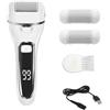 HUPECHAM Lima elettrica per piedi per pelle dura, per rimuovere calli e piedi con display a LED per rimuovere la pelle dura e morta, raschietto per piedi, set pedicure per piedi, include 3 testine a rullo